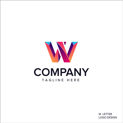 W Logo Design letter w logo w logo