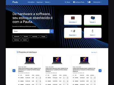 Pauta product design ui design ux design