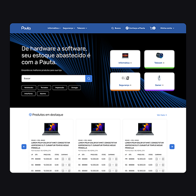 Pauta product design ui design ux design