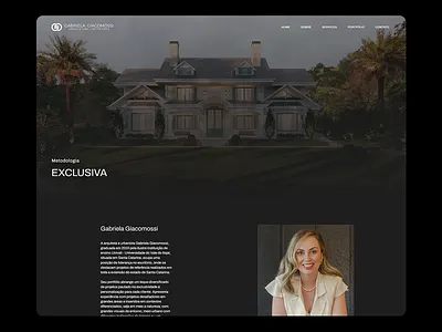 Gabriela Giacomossi frontend ui design ux design web design website wordpress