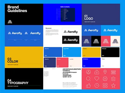 Aerofly Brand Guidelines brand design brand guidelines brand identity branding graphic design icon design travel visual identity
