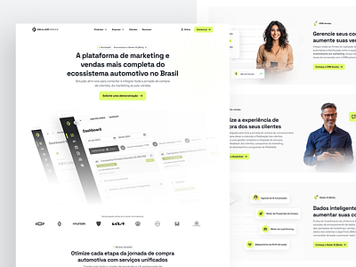 Dealerspace.ai - New website dealer managemente system dms figma framer landing page page design ui design ux design web design website
