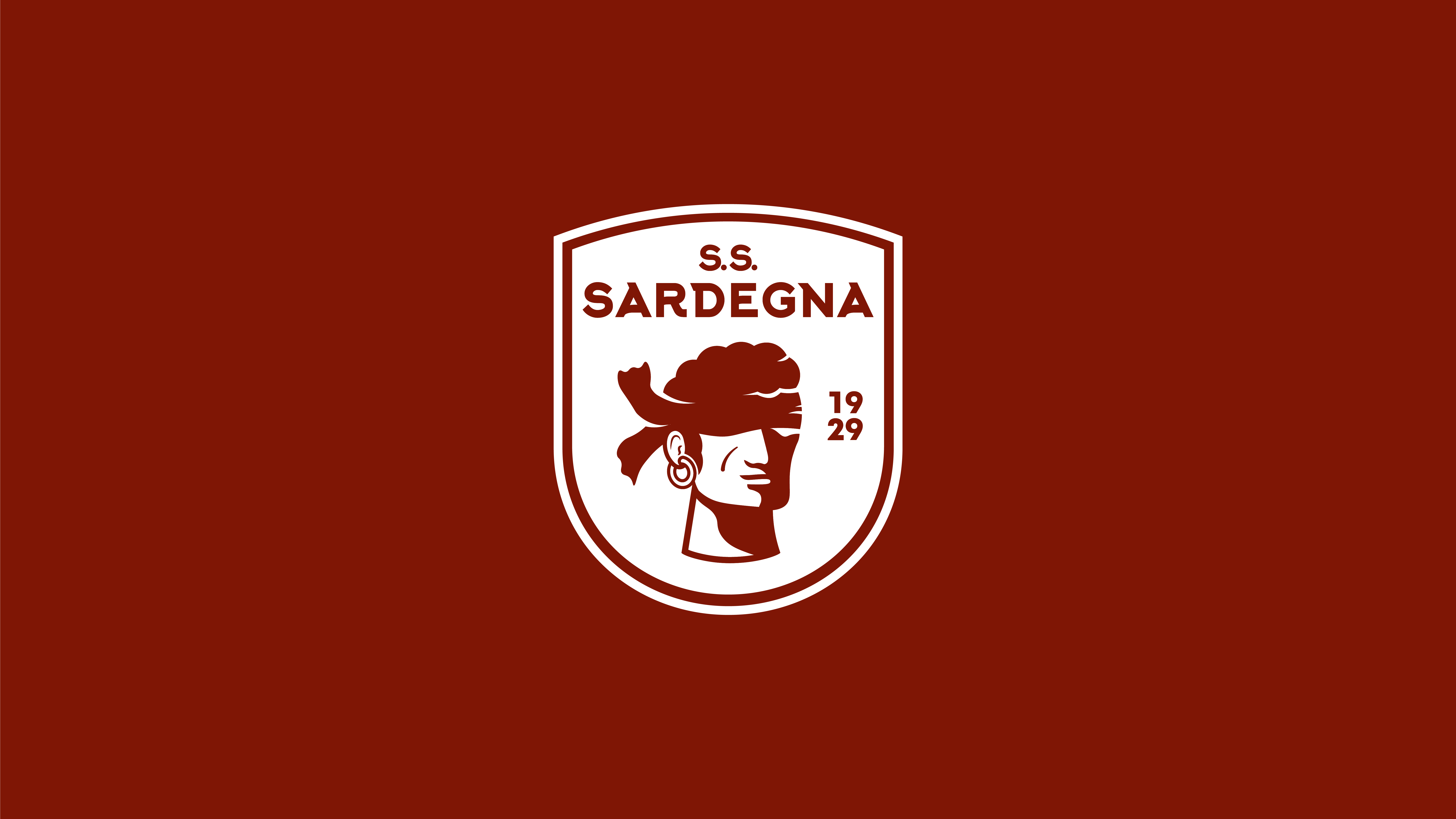 SS Sardegna | Football Club Crest brand design branding character crest design embleme face logo flat flat design football football club graphic design illustration italian logo maure sardegna vector