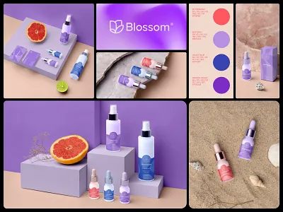 Blossom – Wellness Brand Identity beautybrand brandidentity branding brandpresentation cleanaesthetic conceptbranding creativedirection designforwellness femalefounded graphic design minimalbranding moderndesign naturalbeauty packagingdesign passionproject selfinitiated skincarebrand typographylovers wellnessdesign