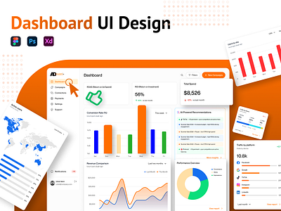 Add Tracking Dashboard Design dashboard design design figma ui ux