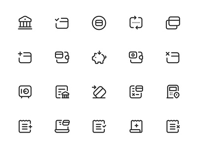 Myicons✨ — Payments, Finance vector line icons pack design systen figma figma icons flat icons free icons icon library icon set iconography icons icons pack illustration interface icons line icons minimal icons stroke icons ui ui design ui designer ui icons web icons