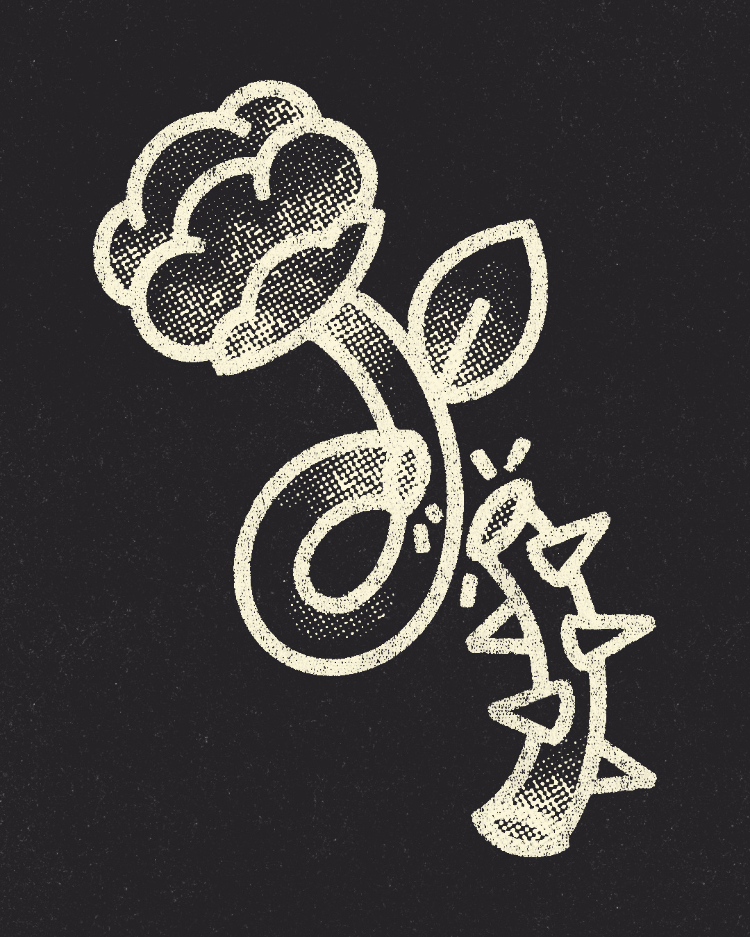 Corta por lo sano. graphic design illustration lettering letters procreate typography