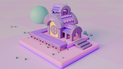 3D illustration for Web or App 3d blender branding design graphic design illustration website