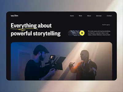 ✨ Creative Agency Website | Hyperactive animation branding creative agency dark design graphic design logo product design ui ux web web design website yellow