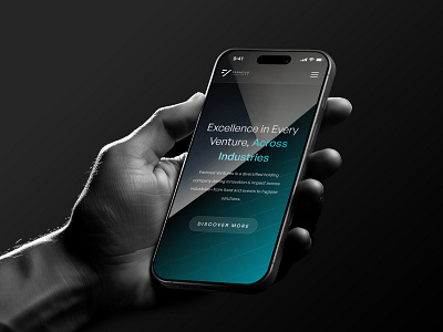 Farhoud Ventures Website Design application branding company corporate design flat graphic design illustration interface logo mobile ui vector web