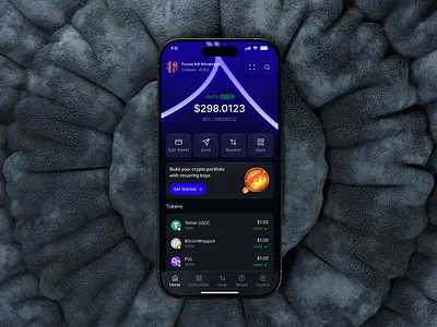 Crypto App - Preview clean crypto crypto app digital ewallet mangcoding swap trading ui uikit uiux ux w wallet wallet digital