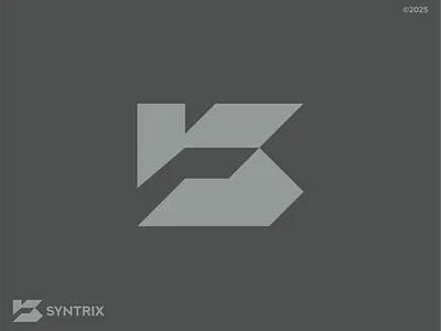 S monogram futuristic brandmark bold brand branding brandmark clean cyberpunk design futuristic graphic design icon logo logos mark modern s s monogram simple