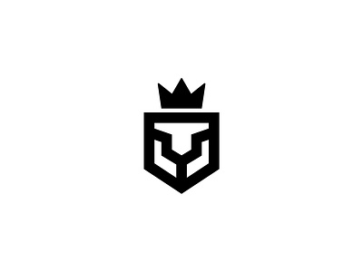 Lion Logo – A Minimalist Design Symbolizing Luxury abstarct animal app icon symbol brand identity branding crown design football growth logo king logo lion lion logo logo logo design logo designer logodesign minimal modern sports tech logo
