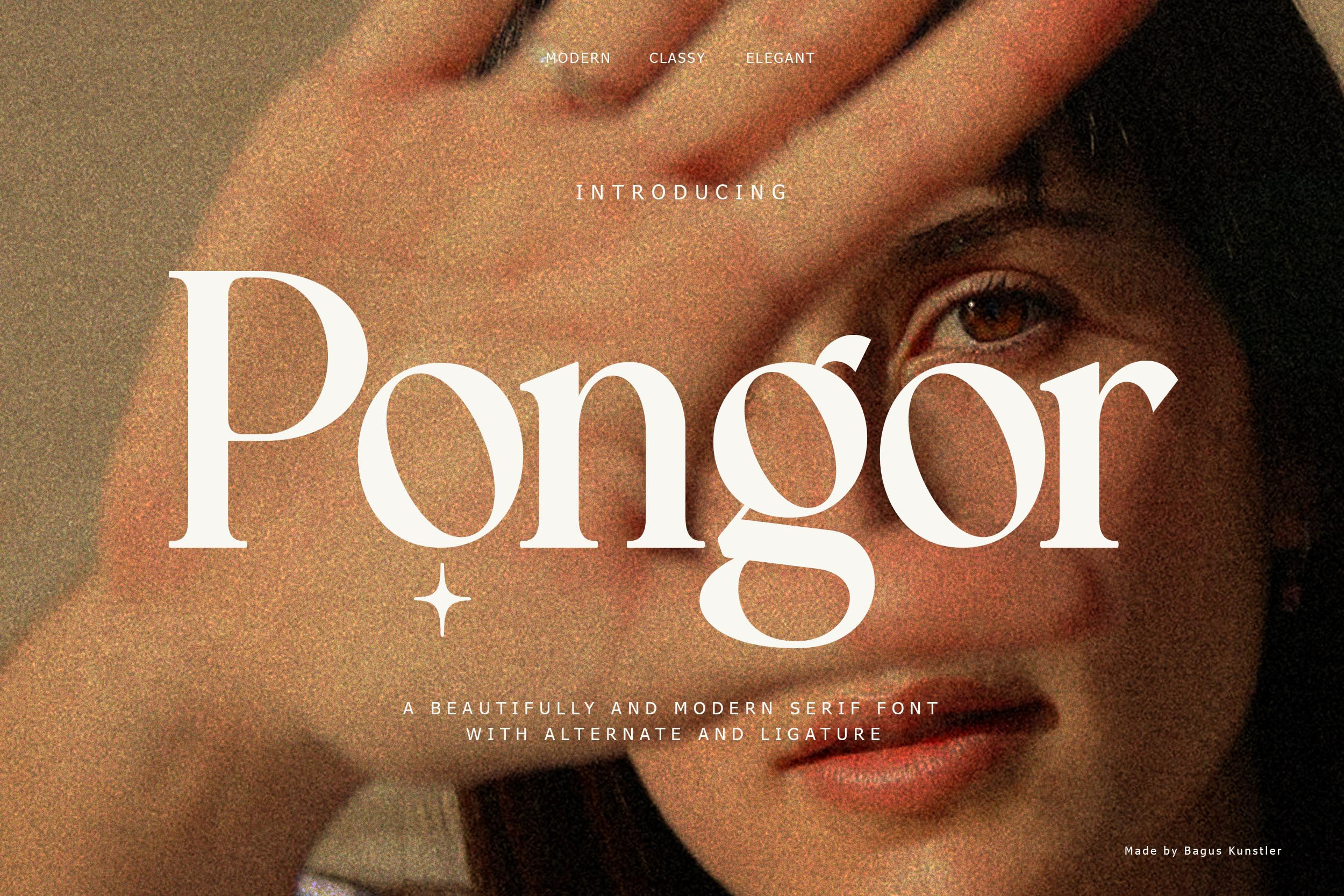 Pongor Font branding classic font creative typography dashboard design e commerce editorial elegant font graphic design landing page logo design minimalist poster premium font product design serif font vintage font