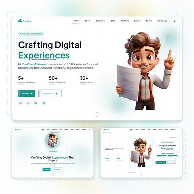 Personal Portfolio Template auth branding cvtemplate darkmode design developerportfolio dribbbleweeklywarmup frontenddeveloper logo minimaldesign personalwebsite portfolio responsive resume tailwindcss typography ui ux uxdesign webdesign