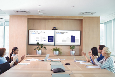 Bluevest Pitch Deck Presentation business business presentation chart data report data visualization infographic minimalist presentation pitch deck presentation