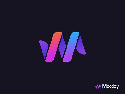 moxby logo full color branding logo product