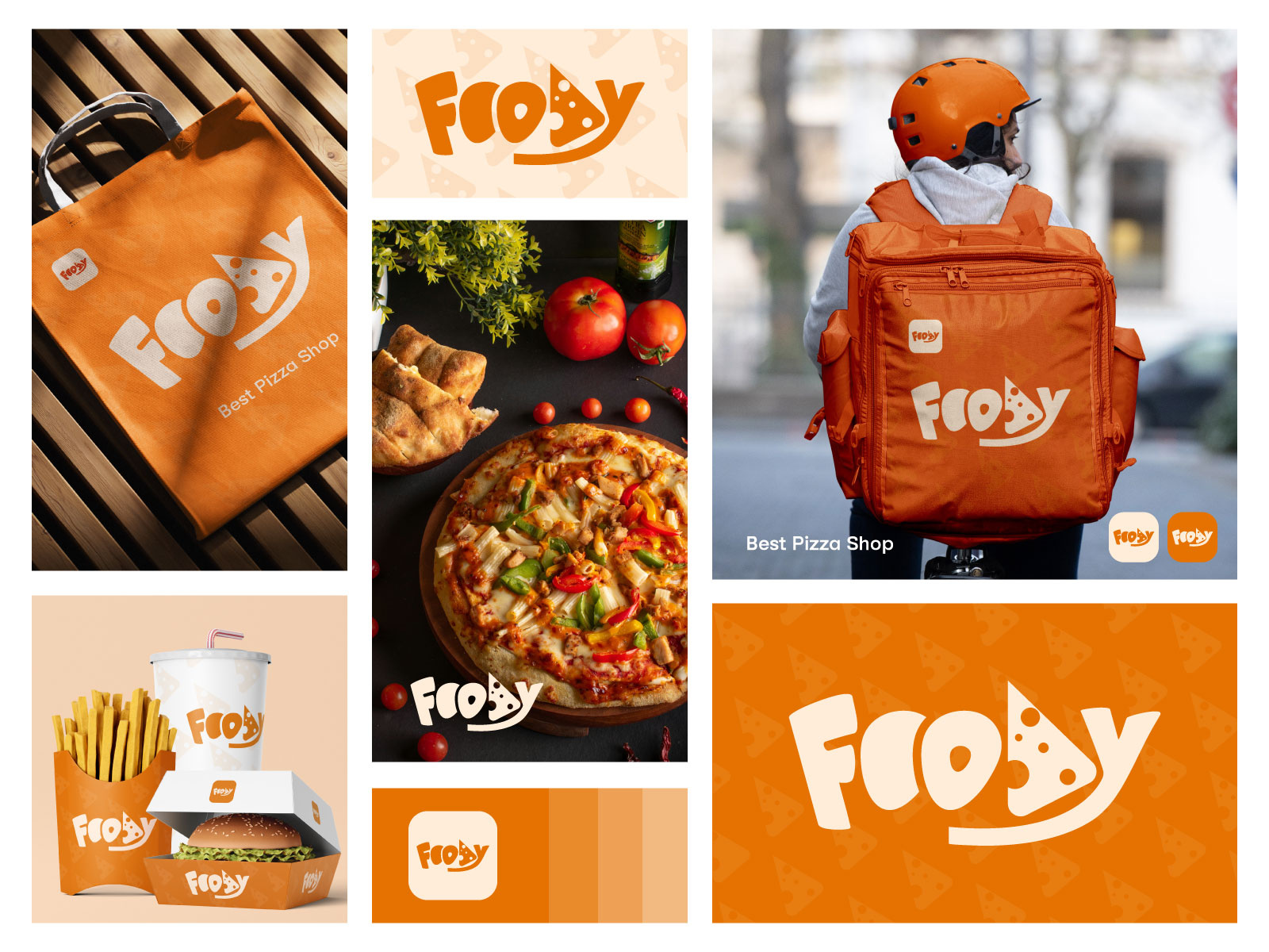 Food Logo , Pizza Logo , Resturent Logo branding design food food logo foody graphic design illustration logo logo design minimal minimalist pizza pizza logo popular resturent logo simple