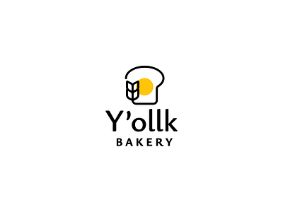 Logo for bakery bakery brand branding bread design egg elegant linear logo logo design logo designer logodesign logodesigner logotype modern spike