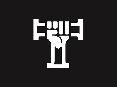 Letter T Fist Logo branding company brand logo company branding design graphic design logo modern vector