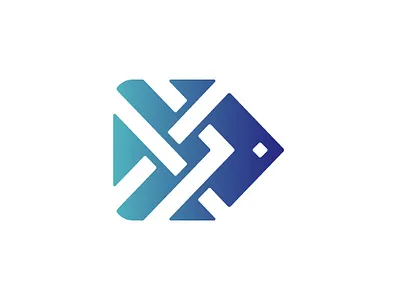 Technology Fish Logo branding company brand logo company branding design graphic design logo modern vector