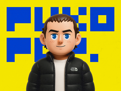Puko Pop 3d art artoy branding cartoon character collectionable design graphic design illustration logo peru render toy