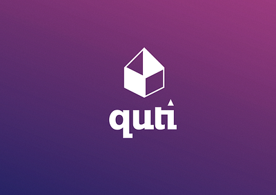 Quti - Logo Design app design app icon branding design geometric design graphic design logo modern simple typography vector visual identity