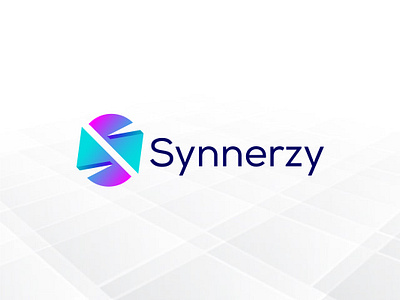 Synnerzy"Modern Logo design app blochain business logo company cryptocurrency icon innovation leyer logo logo design software tech web3