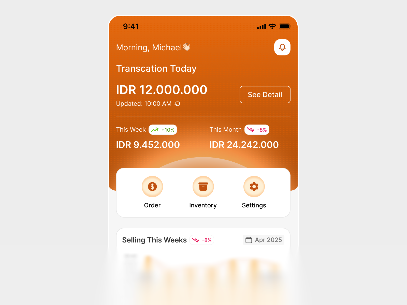 Inventory Management Mobile 3d ecommerce illustration inventory management ui managamentstock order responsive saas stock ui ux warehouse