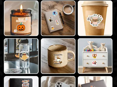 Free Sticker Mockup free sticker mockup sticker mockup