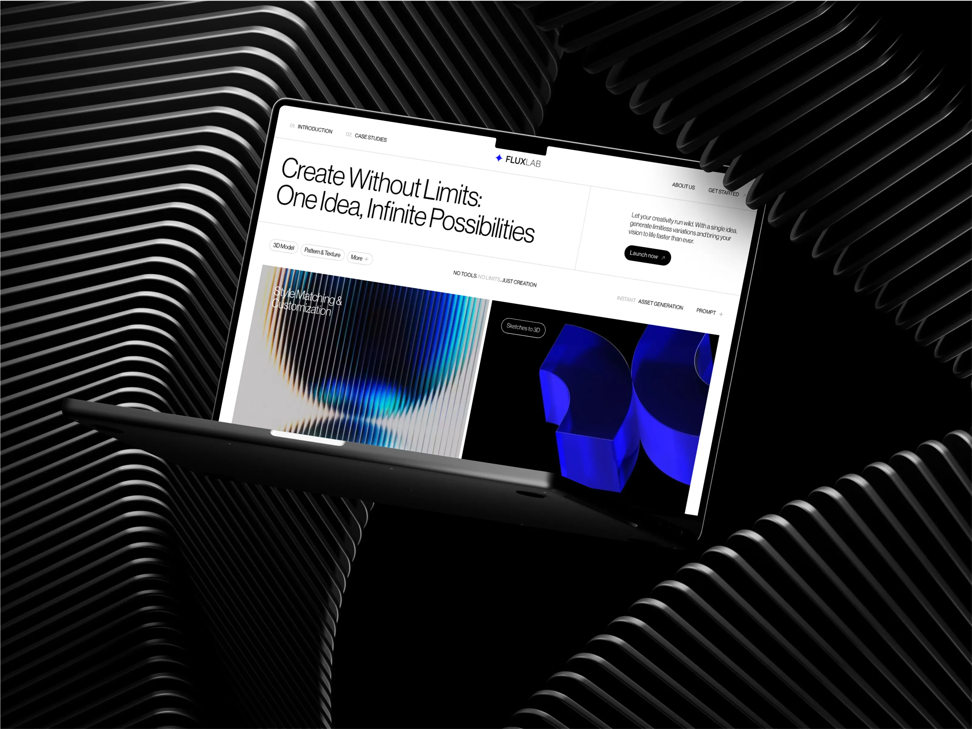 Example of Website Design & Development