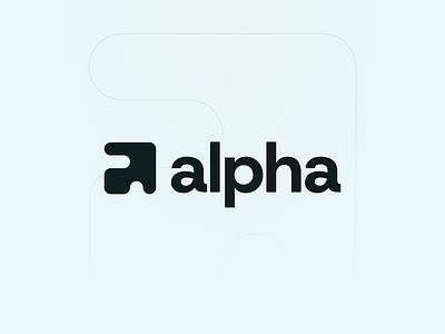 Alpha – Logo Design a letter alpha blue branding company design flat gradient graphic design logo minimal minimalism radial saas tech