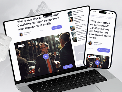 Article page article page news portal portal post page ui ui design ux ux design web design webdesign website