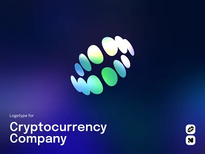 Logo Design – Cryptocurrency Company app icon blockchain design brand design branding concept crypto branding crypto company crypto ui digital assets fintech logo futuristic logo gradient logo logo logo design logotype tech branding visual identity web3