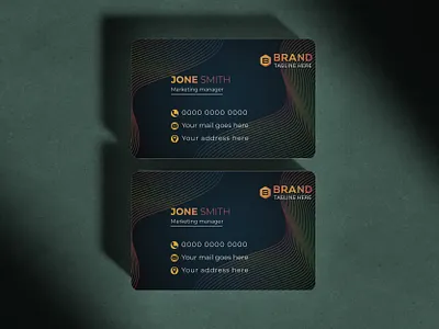 Creative Business card design balck banner brand design branding brochure business card business card design creative business card design flyer logo minimalist business card poster design