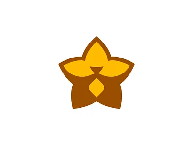 Lion Star Logo branding design flat graphic design illustration logo logo design minimal vector