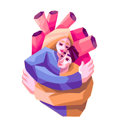 A colorful art couple in love that embodies pure creativity. abstractillustation colorexplosion colorfulcreativity comperatoryart couplelove digitalabstract digitalart emotioncreativity fantasyvibes illustration love modernsurrealism neonpopart popart surrealart
