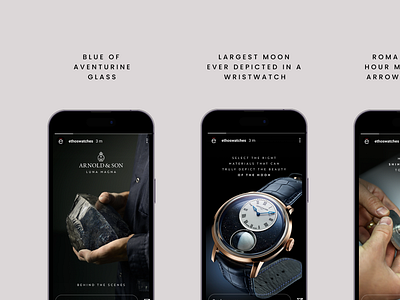 Arnold & Son Luna Magna Moon Phase Story arnoldandsons collectorwatch instastory limitededition luxury watches story watches