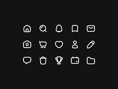 fatties — icon set graphic design icon icon set iconography icons iconset ui web de web design