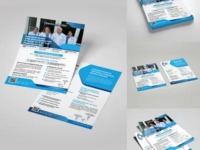 Flyer design project Premier Rheumatology & Endocrinology adobe illustrator flyer design graphic design print design