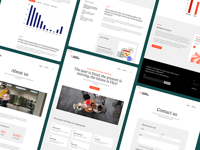 Flexspace Observatory – Inner pages analytics branding clean data design design system form minimal product visual report responsive ui user experience user interface ux visual identity web website website design wordpress