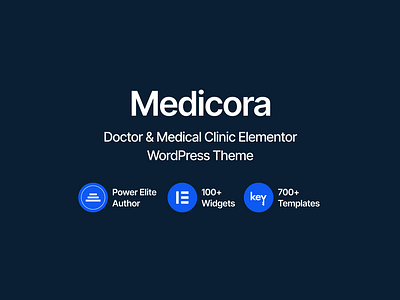 Medicora - Doctor & Medical Clinic Elementor WordPress Theme medical template senior care wordpress wordpress theme