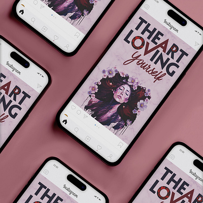 The art loving yourself authorbranding authorlife bookcover bookcoverdesign bookcoverthatsells bookdesigner bookdesignersofinstagram booklaunch bookmarketing coverdesign custombookcover design indieauthorsupport lifecoachauthor motivationalbookdesign nonfictionbookcover personaldevelopmentbooks romancebookcove selfhelpbookcover selfimprovementbooks