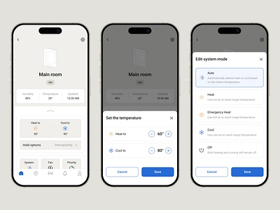 Smart Home App design interface mobile remote control smart device smart home smart home app smart home mobile smarthome smarthome app ui ux