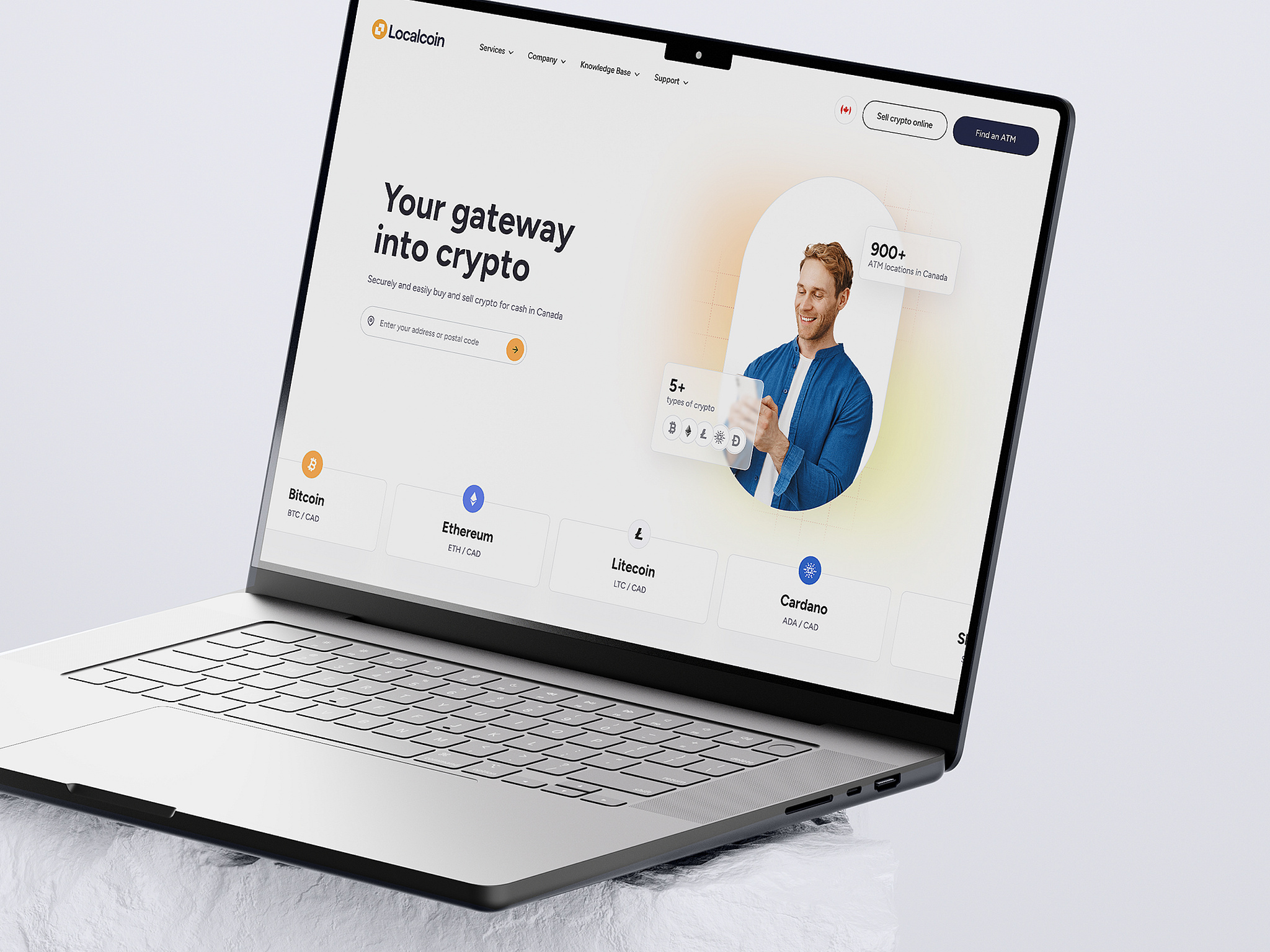 Localcoin by Lukasz Jackiewicz for visux on Dribbble