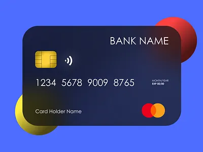 Card design- dark bank bank card branding card design credit card design graphic design mockups ui
