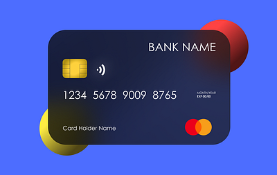 Card design- dark bank bank card branding card design credit card design graphic design mockups ui
