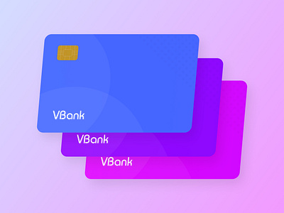VBank - Bank card Design bank bank card banking branding card cards clean card colorful credit card design finance finance card fintech graphic design mastercard minimal card money pay payment ui ux