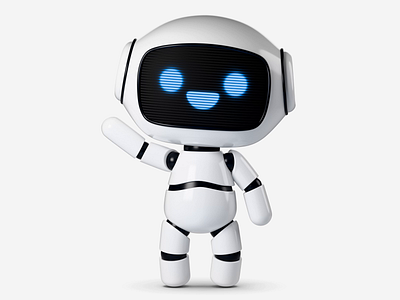 Robot Says Hello! 3d animation blender
