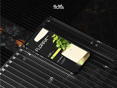 Floya // Mobile App app application assitant blacklead blacklead studio design grow mobile mobile app plant product smart ui
